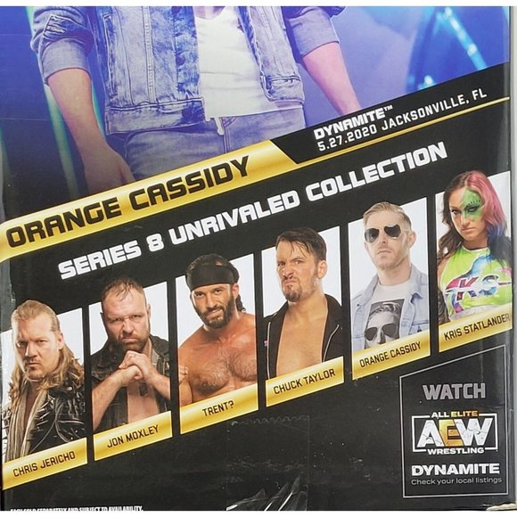 AEW Wrestling Series 8 Unrivaled Collection Figures & Ring Bundle - Picture 3 of 4